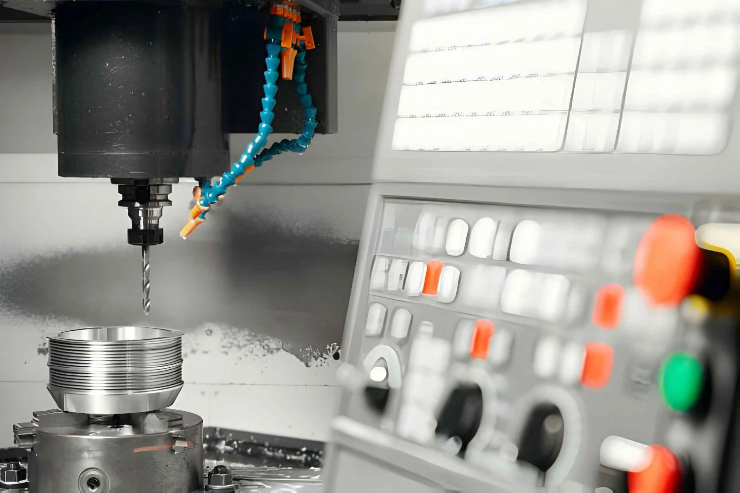 2. About Cnc Milling A Numerically Controlled Milling Machine Cuts Complex Metal Parts With High Precision