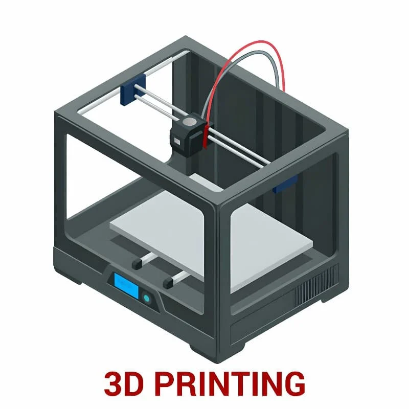 2. What Is 3d Printing Machine Printing A Model Of Plastic
