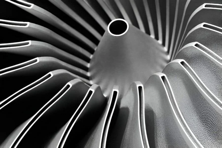 3.1 High Quality Slm Steel Blades Of Turbine Propeller 3d Printing