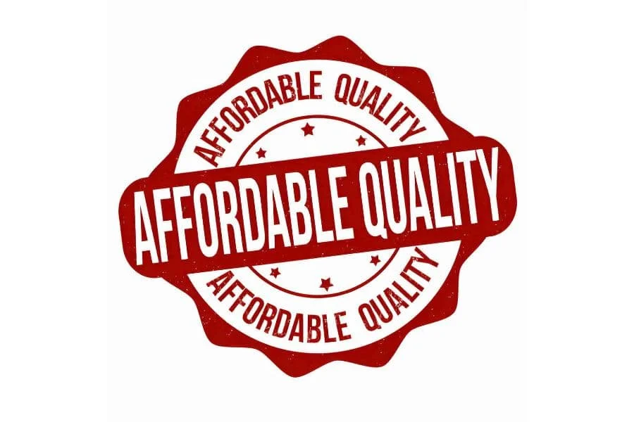 3.2 Affordable Quality