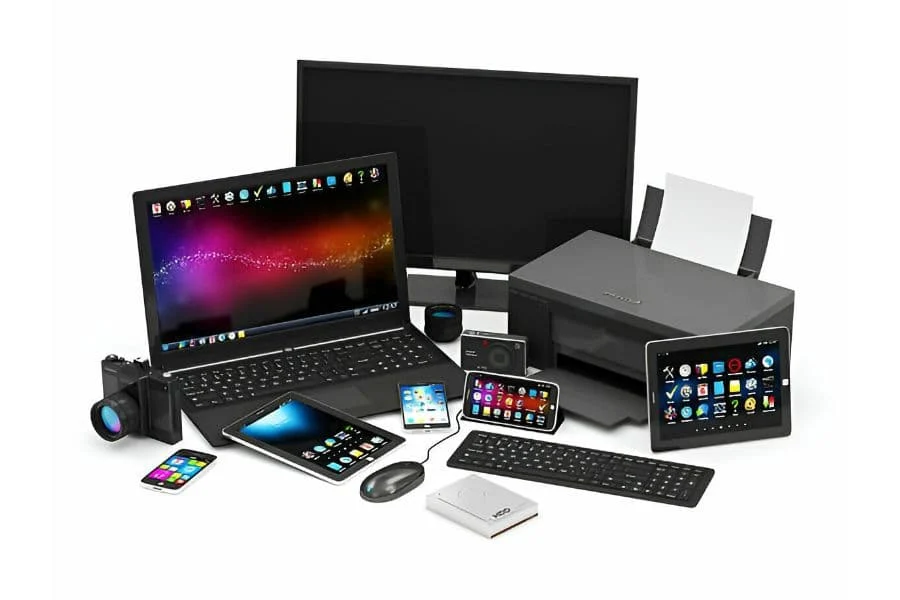 4 Electronic Group Of Office Equipment