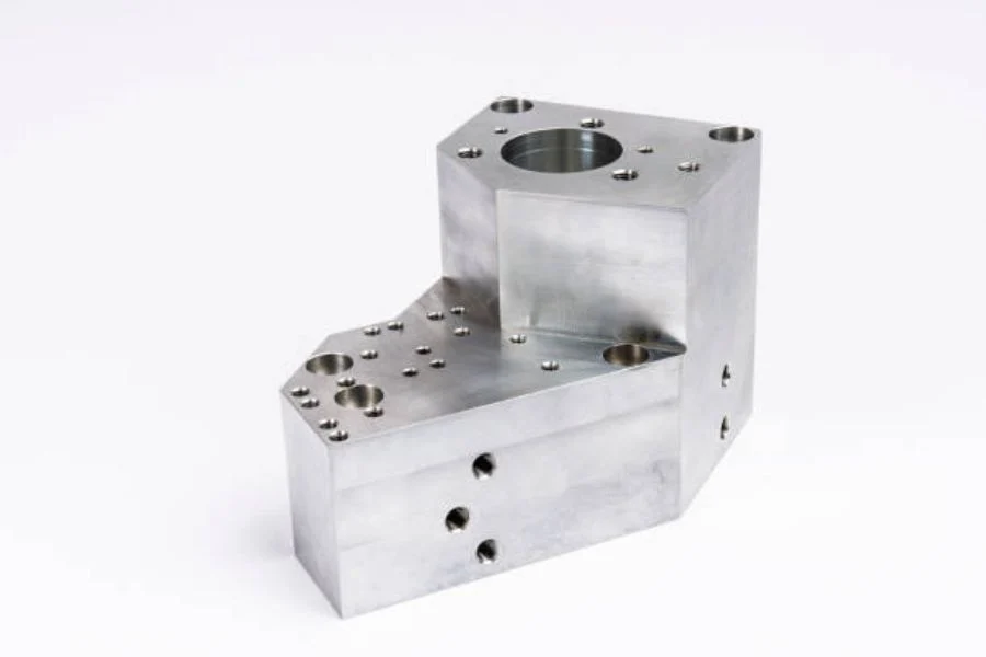 4.4 As Milled Machined, Drilled Tapped Metal Part