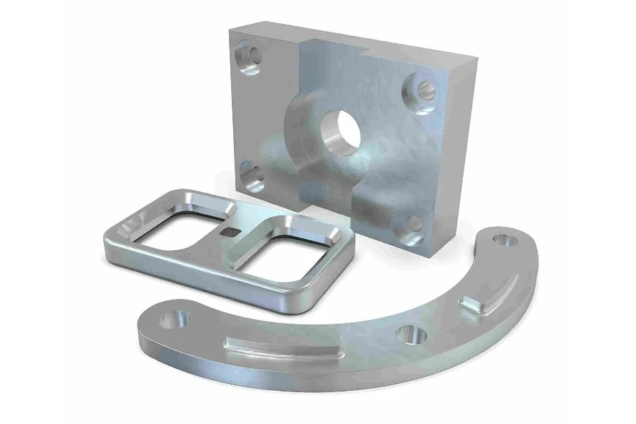 4.5 Surface Grinding Cnc Milled Part
