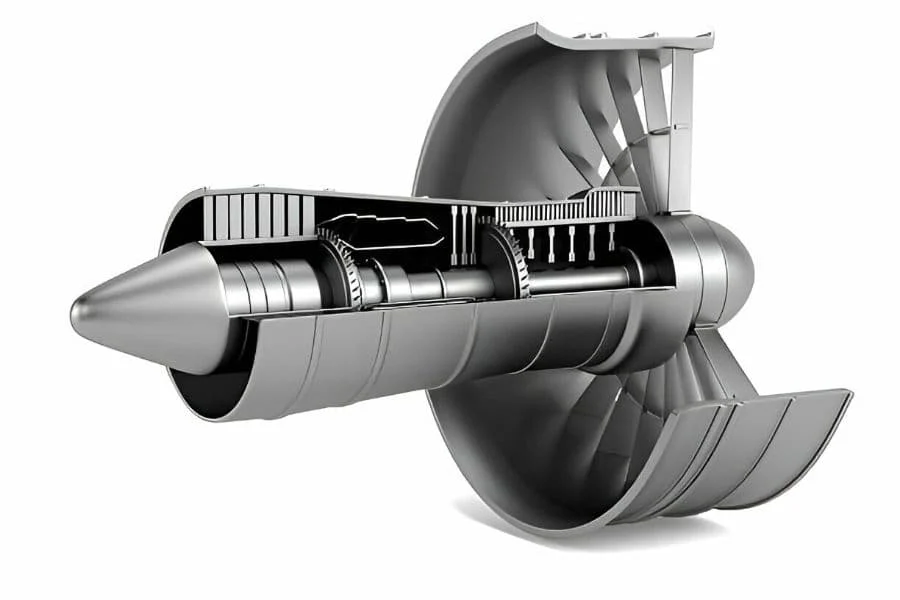 5.1 Aerospace Turbine Airplane