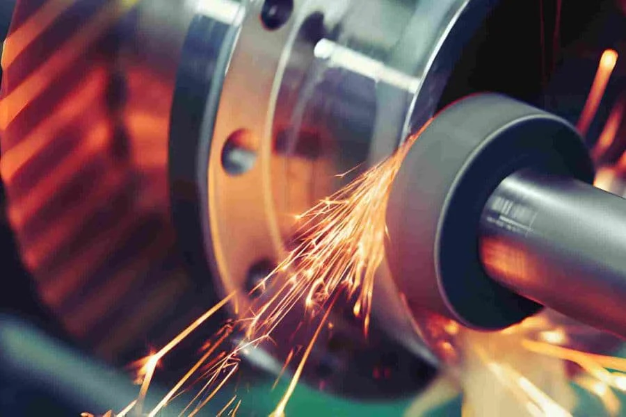 5.3 Grinding Finishing Metal Working On High Precision Grinding Machine