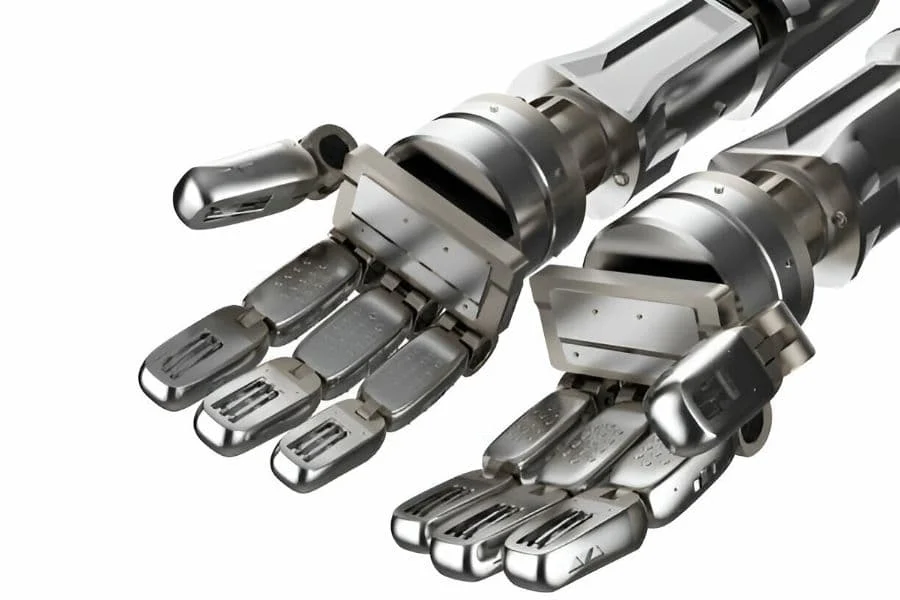 5.3 Robotics Cyborg Hand Open Or Extend