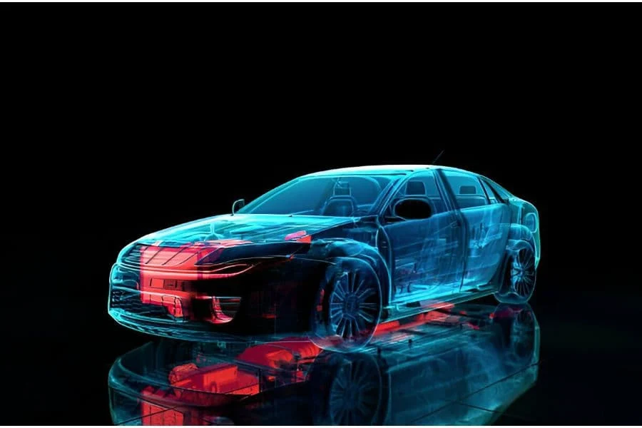 6.2 Automotive Car Parts X Ray Style
