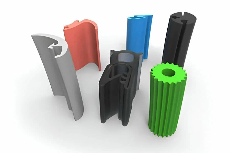 7.3 Gallery Plastic Extrusion Extruded Rubber Color (sealing)