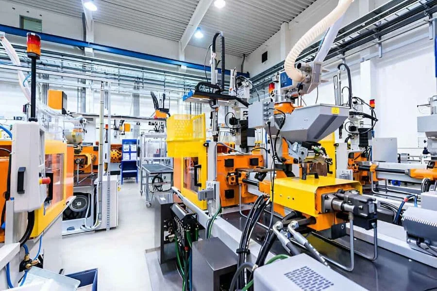 7.4 Injection Moulding Robots In Factory Tour