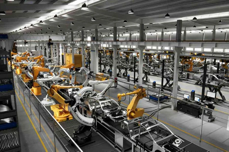 9.6 Cars On Production Line